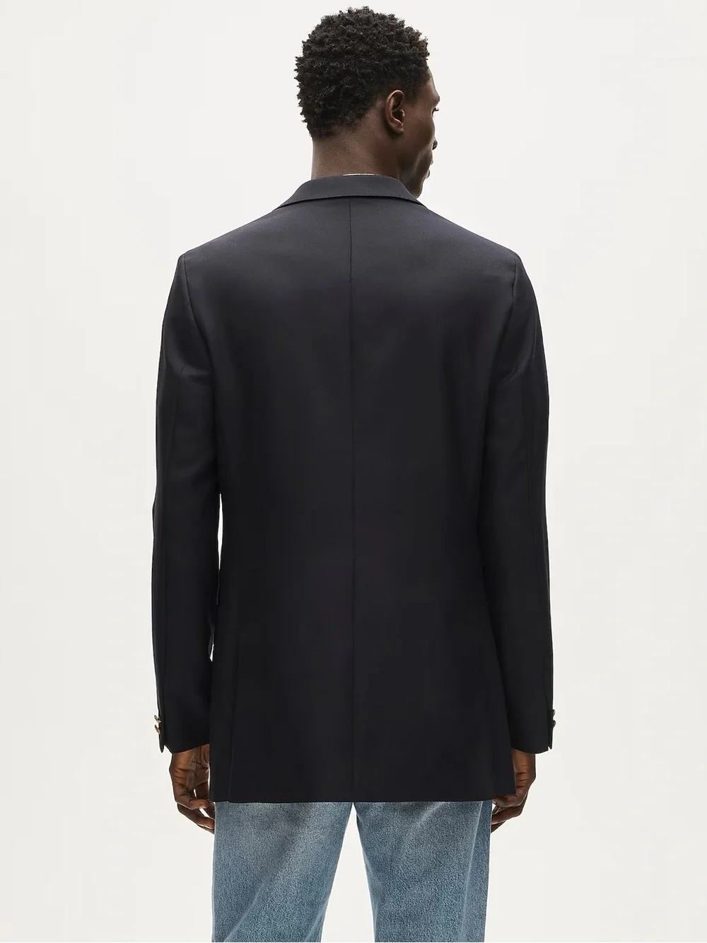 J CREW Legacy blazer in Italian wool Navy Size 44L NWT $448 CL257